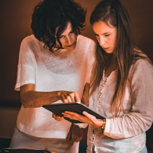 Photographies avec Marijana Mijanović, Valérie Pellegrini